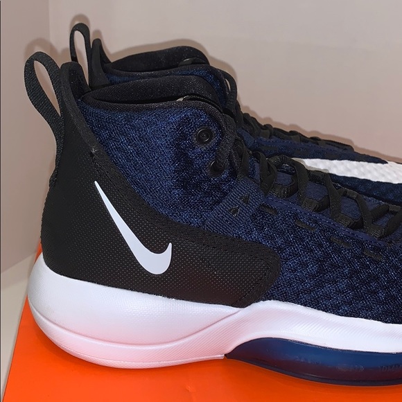 NIB Nike Zoom Rize TB Midnight Navy/White/Black - Picture 4 of 9